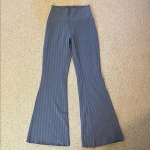 Aerie Blue Flared Leggings